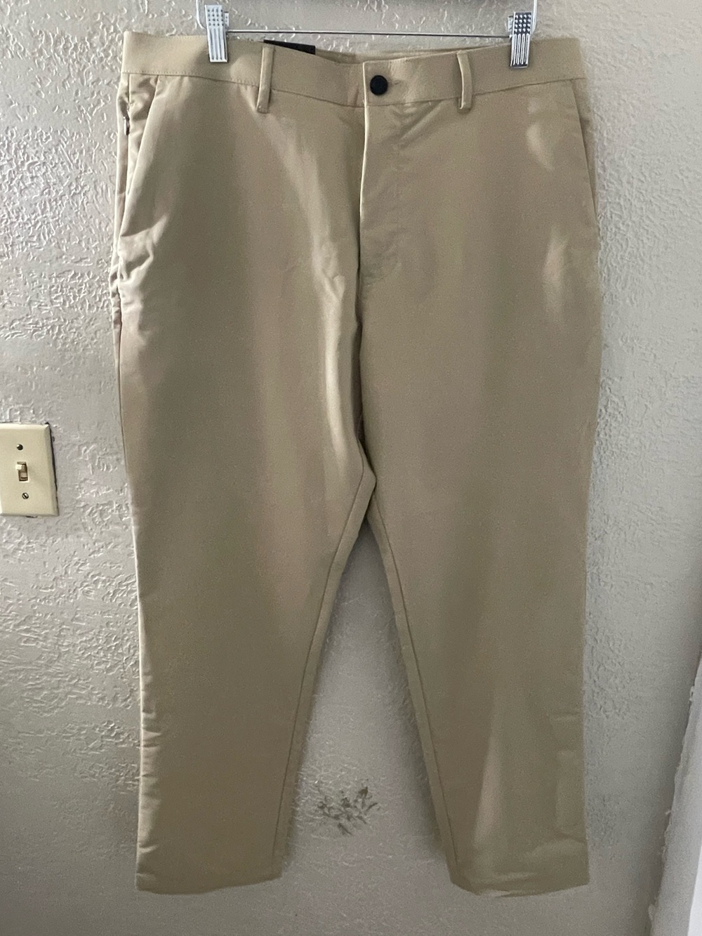 NWT Banana Republic Men's Chinos Straight‎ Khaki Utility Workwear Size 36X30